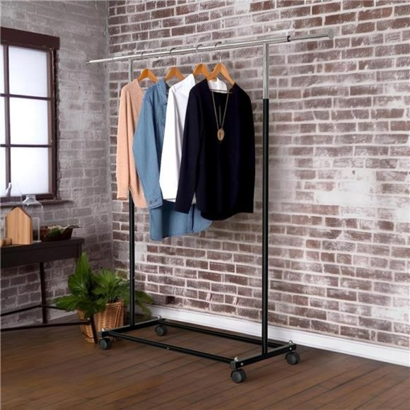 Simple Houseware Standard Rod Garment Rack - Picture 6 of 6